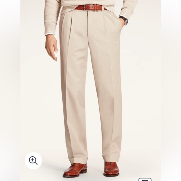 Brooks Brothers ADVANTAGE CHINO ELLIOT tan size 36/34 - Picture 15 of 16